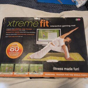 Xtreme Fit Interactive Gaming Mat Over 80 Exercises & Games Yoga AerobicUntested